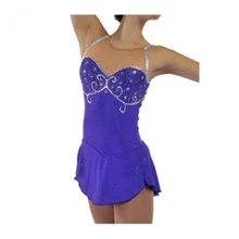 Пользовательские лед фигурное катание Платья для женщин с спандекс мода бренд соревнования по фигурному катанию Платья для женщин dr3414