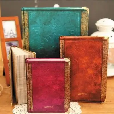 

KIMCOOL Notebook [ The Seattle Diary Notebook ] Classical European Vintage Diary Composition Book Notepad