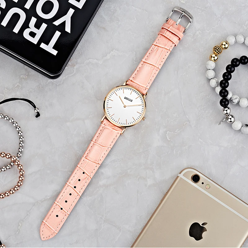 

Baogela Women Watches Leather Brand Fashion Quartz Watch Women's Wristwatch Relojes Mujer Dress Ladies Business Montre Femme