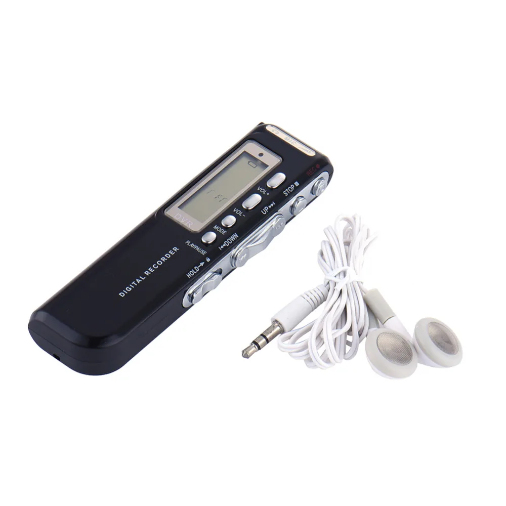 Rechargeable 8GB 650Hr Digital USB Recording Pen Mini Audio/Sound/Voice Recorder Dictaphone MP3 Player With Earphone USB Cable 2