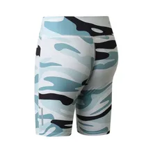 Женские компрессионные облегающие ночные Светоотражающие спортивные эластичные женские облегающие тонкие шорты