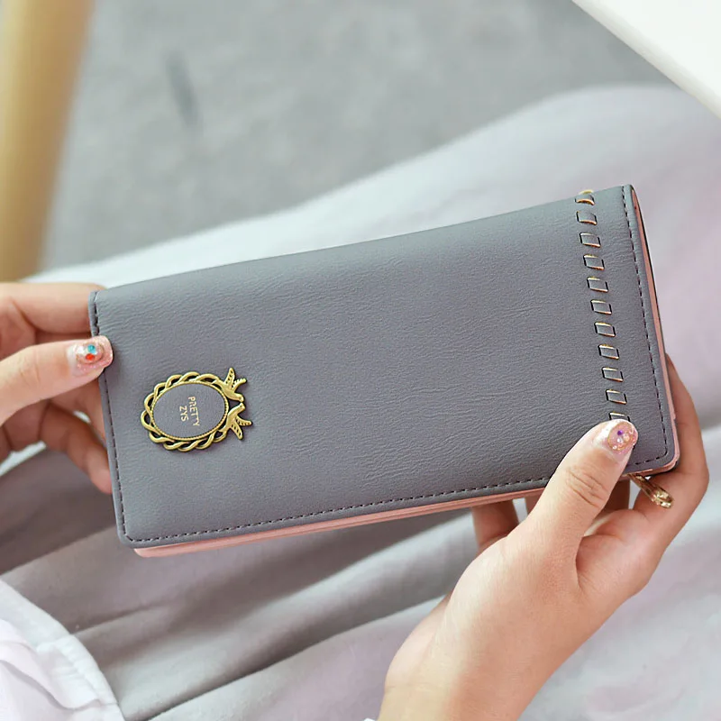 

2019 New Lady purse Handbag Cartoon Printing Multi-card Long-term Women's Wallet Student's Zero Wallet