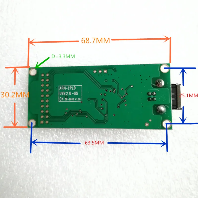 WEILIANG аудио Combo384 USB к IPS цифровой интерфейс относится к Amanero 384 кГц/32 бит DSD512