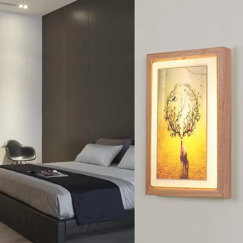 Number 3 Deco Фреска лестницы Penteadeira винтажная лампа Lampara De внутренняя аппликация Мураль Led Aplique Luz Pared светильник Настенный светильник для спальни - Цвет абажура: Number 3