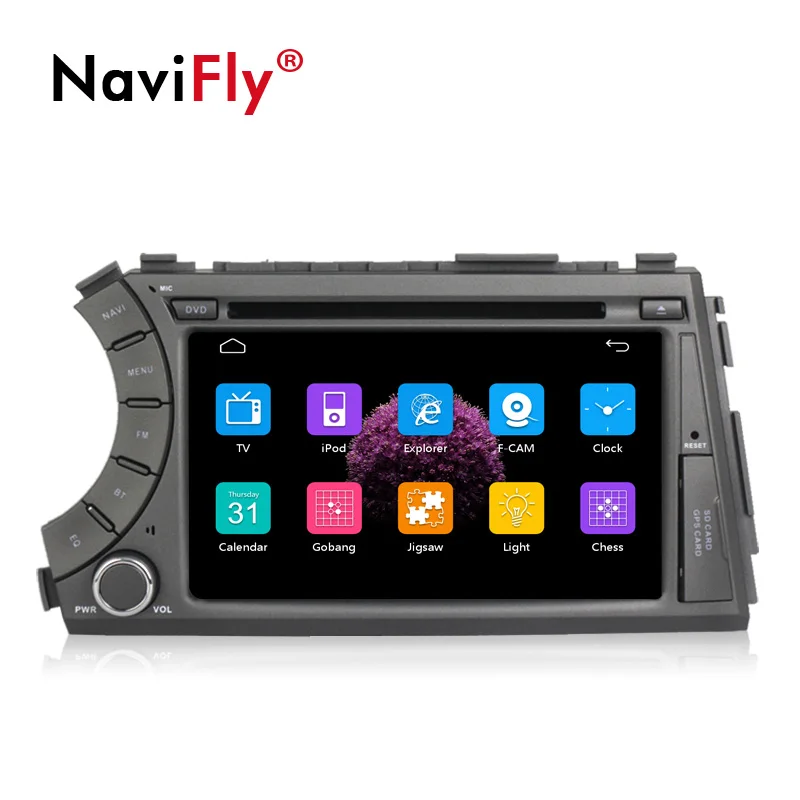 

NaviFly 7 inch Car Multimedia Navigation System car DVD Player For SsangYong Kyron Actyon 2005-2013 GPS Radio Stereo