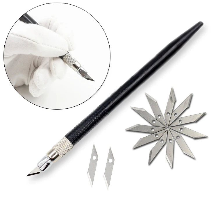 1 PCS Non Slip 11 Blades Wood Carving Tools font b Food b font Fruit Craft