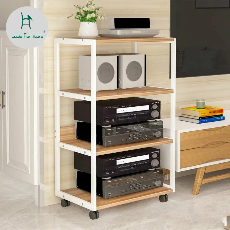 

Louis Fashion CD Racks Cabinet Sound Box Power Amplifier