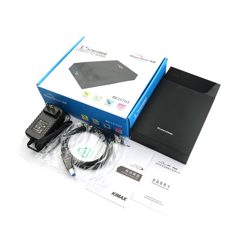 send from RU high speed USB 3.0 case sata for 6TB hard disk tool free hdd Enclosure (3)