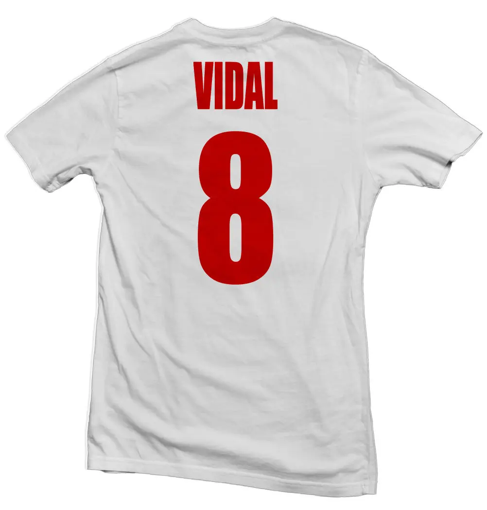 Chile La Roja Hero Tee: Arturo Vidal Four11 Designs 2019 модная футболка Удобная новейшие футболки в стиле