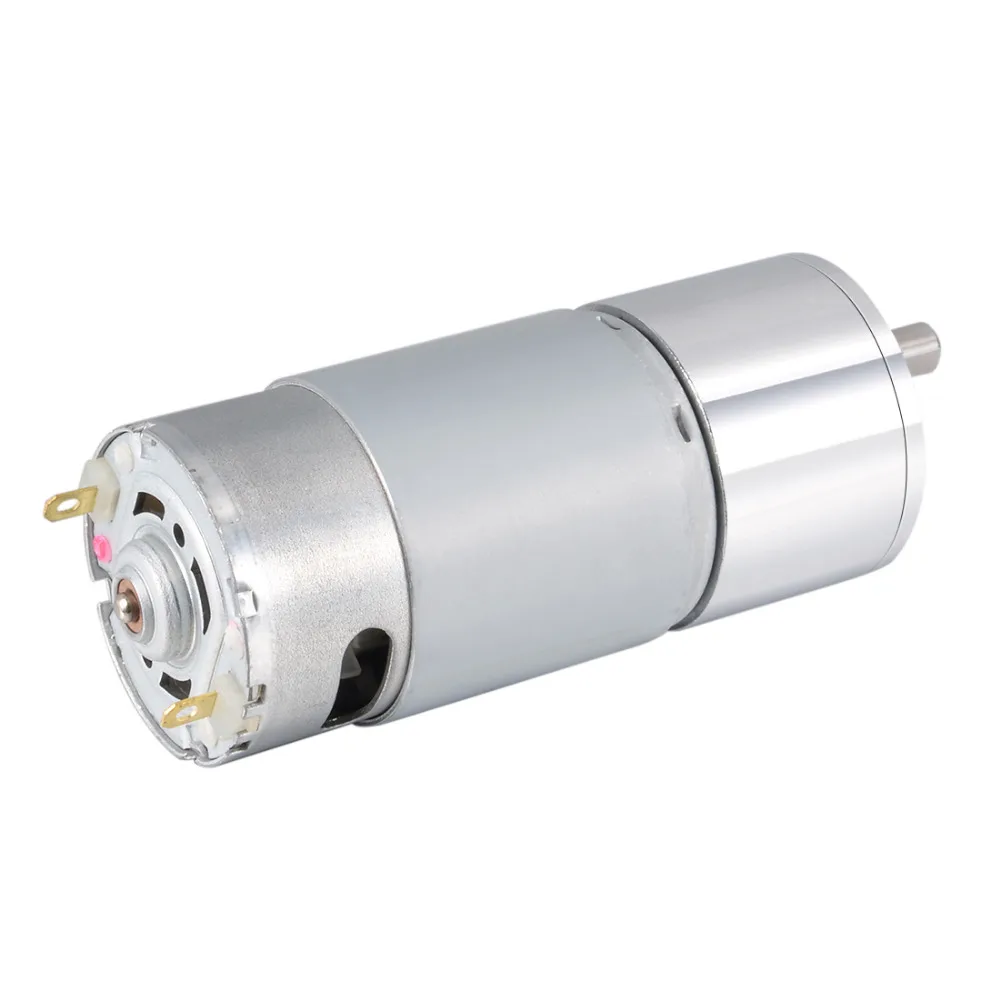 

UXCELL New Arrival 2 Sizes DC12V 10RPM DC24V 300RPM Gear Box Electric Motor High Torque Electric Reduction Motor
