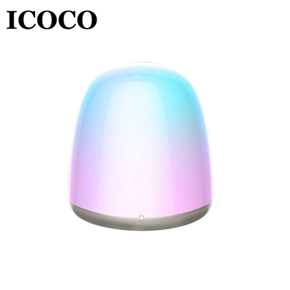 

Colorful LED Night Light Touch Control Rechargeable Creative Small Night Lamp Home Decor Light for Bedroom Drop Ship Suppiler