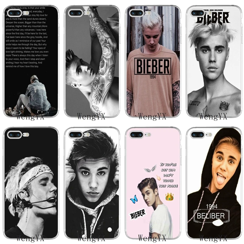 super star Justin Bieber slim silicone TPU Soft phone case For Samsung Galaxy J1 J2 J3 J5 J7 A3 A5 A7 2015 2016 2017