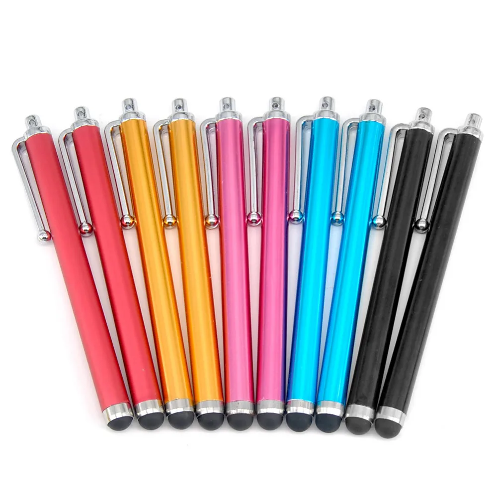  10Pcs Universal Capacitive Touch Screen Stylus Pen for iPad Android Pad Phone PC Tablet 