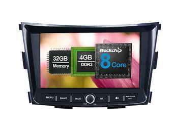 

2 DIN NEW Android 8.0 Car Radio GPS Navigation for Para Ssangyong Tivolian 2014 2015 2016 2017 Car DVD Player 4+32GB