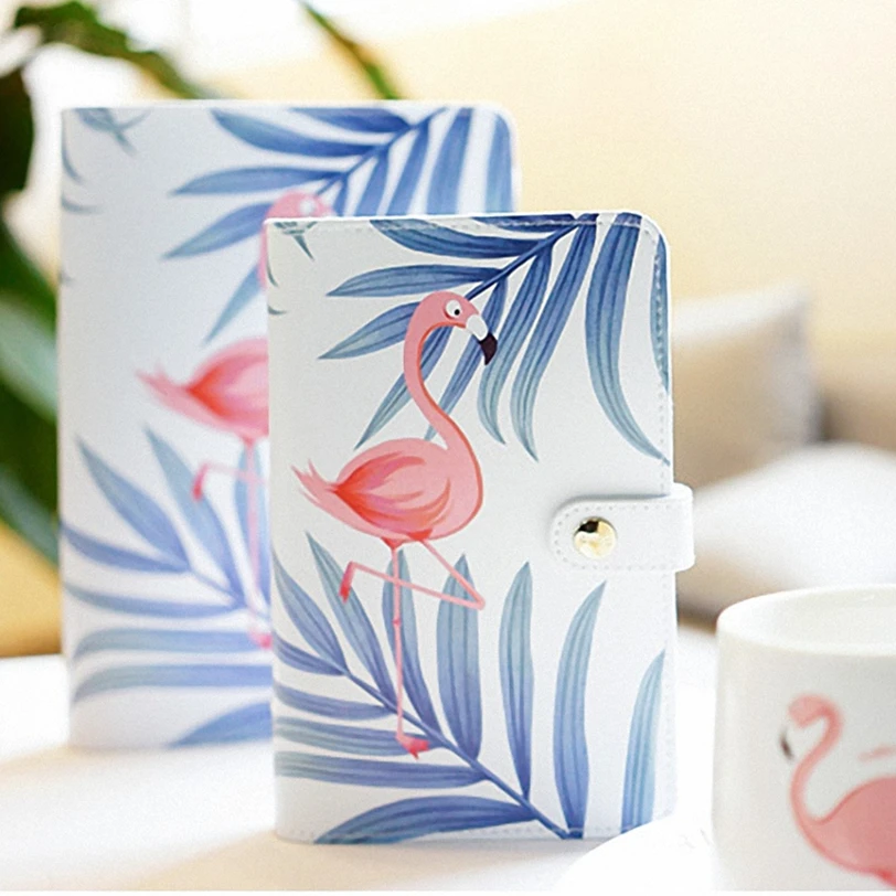 2019 Korean Fresh Design Rose & Flamingo Binder Notebook Planner Faux Leather Refillable Personal Planner Journal Dairy A5 A6 2019 Korean Fresh Design Rose & Flamingo Binder Notebook Planner Faux Leather Refillable Personal Planner Journal Dairy A5 A6