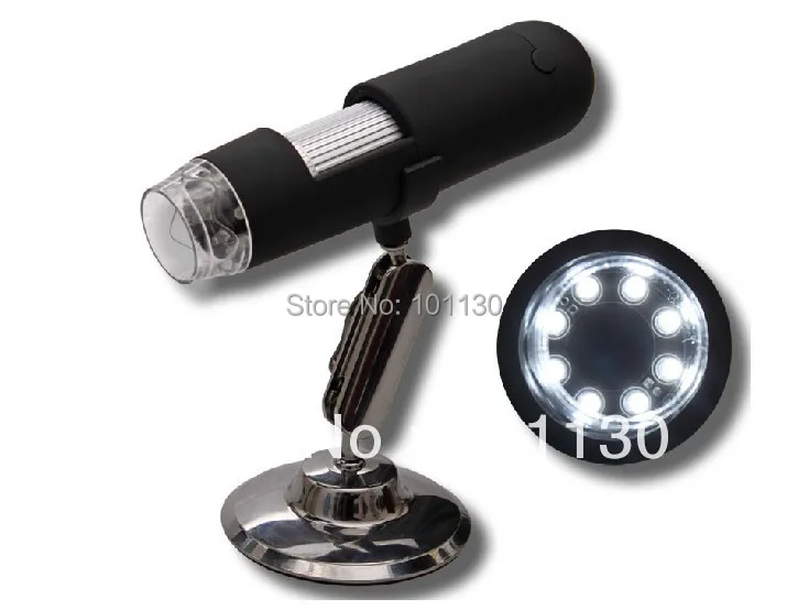 

25X-200X USB Digital Pocket Microscope with 8 LED Light
