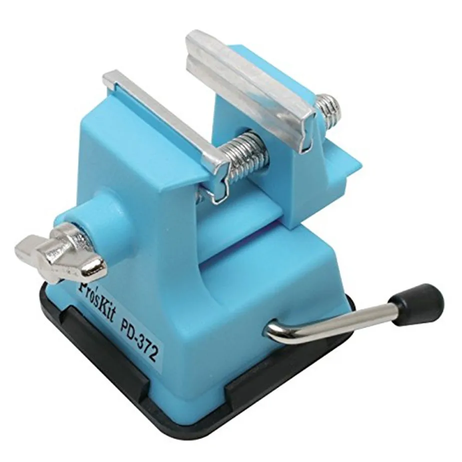

Hot Original Pro'skit PD-372 Mini Vise Bench working table Vice Bench for DIY Jewelry Craft mould Fixed Repair Tool