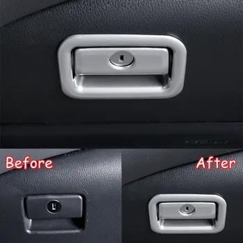 

For Toyota Camry 2018 Car Passenger Seat Glove Storage Box Switch Decoration Cover Trim Interior Accessories Styling ABS