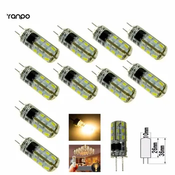 

Christmas Festival 10X G4 3W 300LM 24 SMD Corn Halogen Bulb Lamp Light Warm Cool Natural White 12V 110V Energy saving
