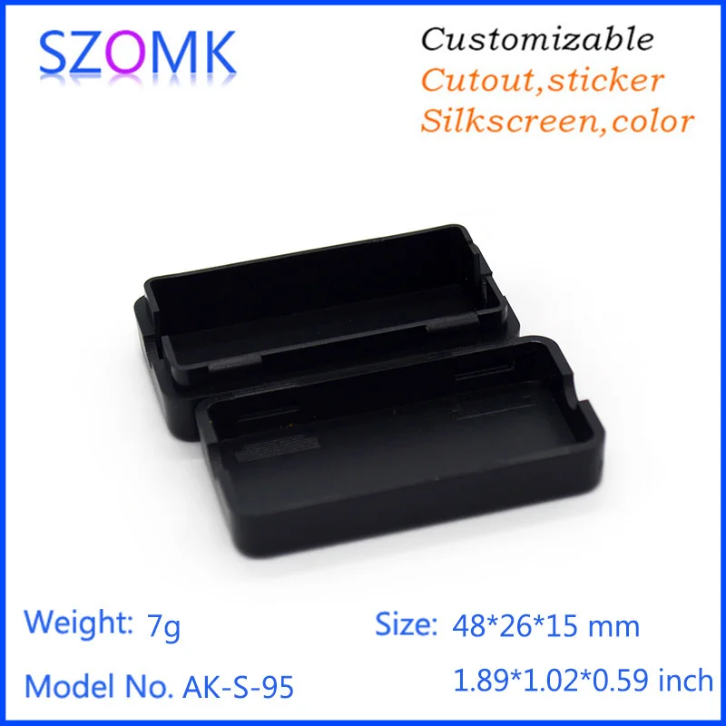 plastic enclosure for electronics control box szomk diy enclosure junction box plastic housing small abs instrument enclosure distribution box black plastic box enclosure electronics case (12).jpg