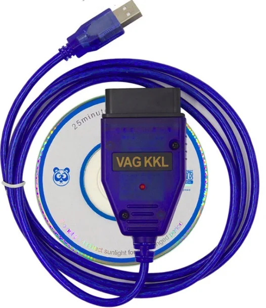 Лучший vag 409 kkl usb Диагностический кабель с оригинальной FT232RL PCB OBD2 USB для V.W. и Audi