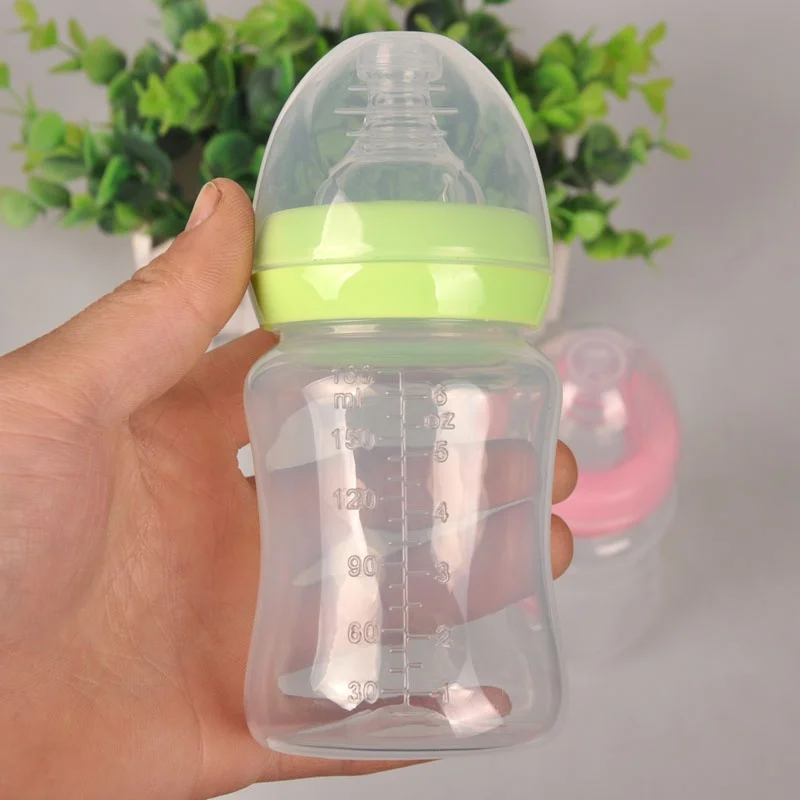 180 мл новорожденных детская бутылочка для кормления для детского кормления, бутылка с широким горлышком PP сестринского подготовки бутылка Высокое качество