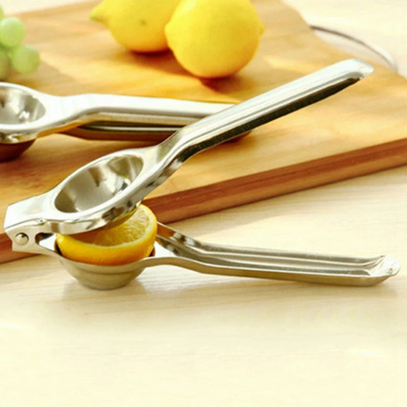 

1PCS Creative Stainless Steel Manual Juicers Home Lemon Clip Mini Juicer Squeeze Orange Juice Pomegranate Juicer Clip