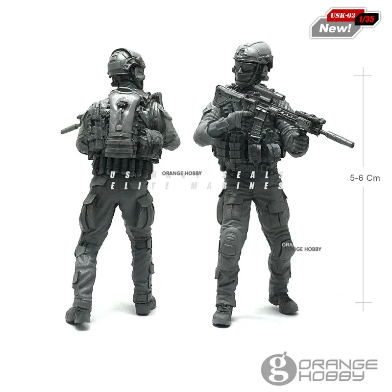 OHS YuFanModel 1/35 USK-01-08 USK серия спецназ Часть I сборка военные полимерные миниатюры Модели Строительные наборы oh