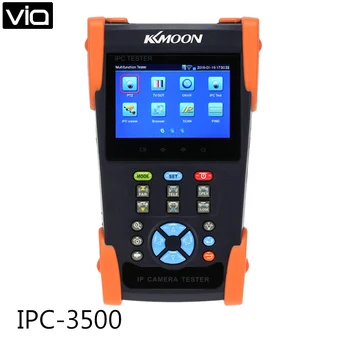 

IPC-3500 Free Shipping Professional 3.5" Onvif IP camera Tester CCTV Tester IP Analog Camera Testing PTZ Control 12v