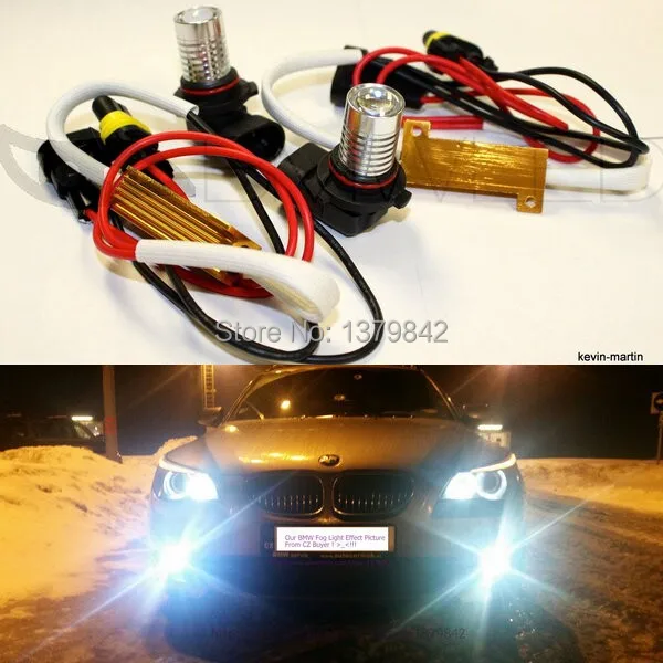 

Free shipping 9006 LED car-styling Fog Lights for BMW E63 E64 645CI 2004-2005 No OBC Error. No Bulb-Out Warning Message