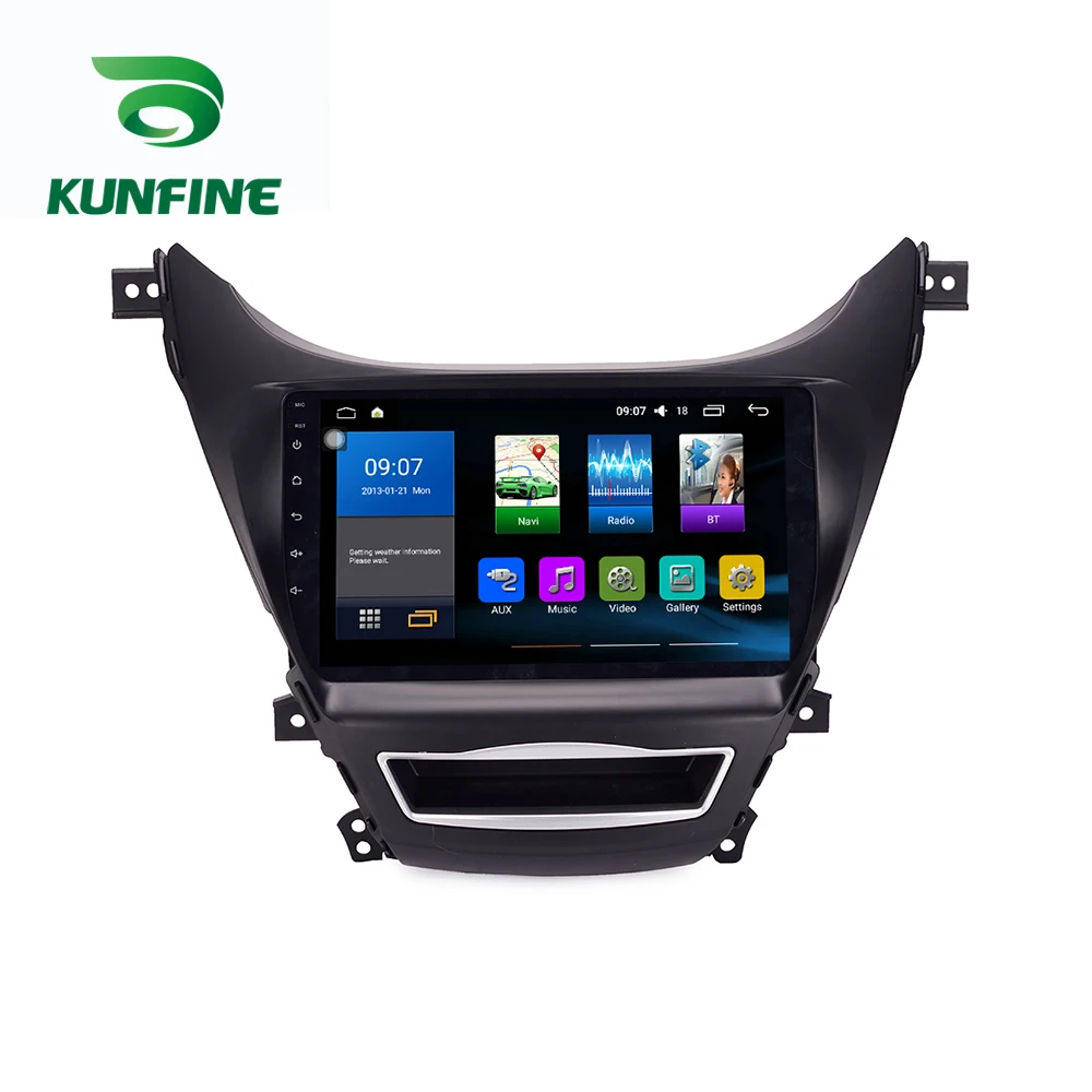 Android Car DVD GPS Navigation Multimedia Player Car Stereo For Hyundai Elantra 2012 Radio Head unit (1)