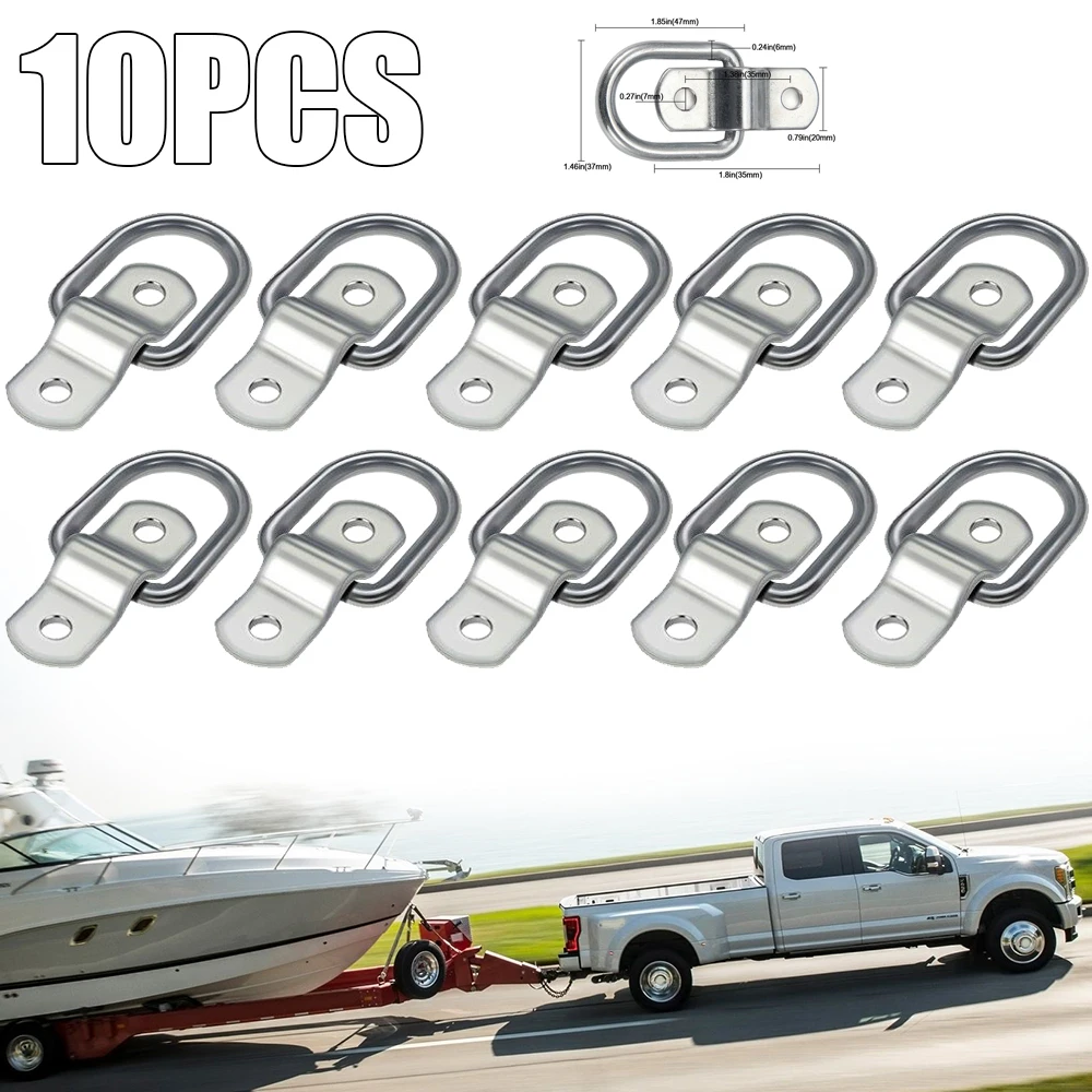 For Vans Trucks Horsebox Boat Ropes 10pcs Lashing Ring And Staple Cleat Tie Down Trailers Mayitr For Vans Trucks Horsebox Boat Ropes 10pcs Lashing Ring And Staple Cleat Tie Down Trailers Mayitr