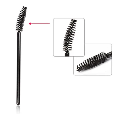 

Eyelash Comb Brush Rotate Design Spiral Eyebrow Brush Comb Elbow Dispsable Massara Brush Makeup Cosmetic Tools