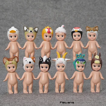 

Sonny Angel Mini PVC Figures Animal Series Version 4 Baby Toys Dolls 12pcs/set 8cm