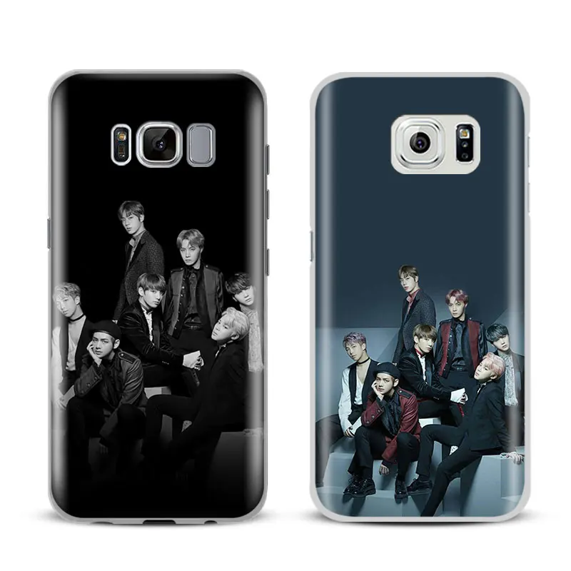 

BTS Bangtan Boys Couqe For Samsung Galaxy S4 S5 S6 S7 Edge S8 Plus Note 8 3 4 5 A5 A710 J5 J7 2017 Mobile Phone Case Cover