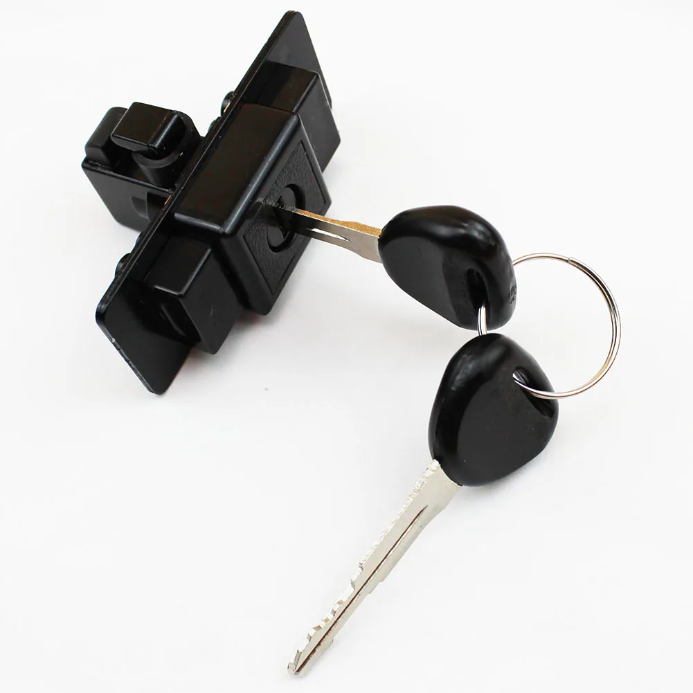 

LARBLL Glove Box Lock Assembly with Keys MB846665 MB846666 for Mitsubishi Montero Pajero V31 V32 V33 1992-2000