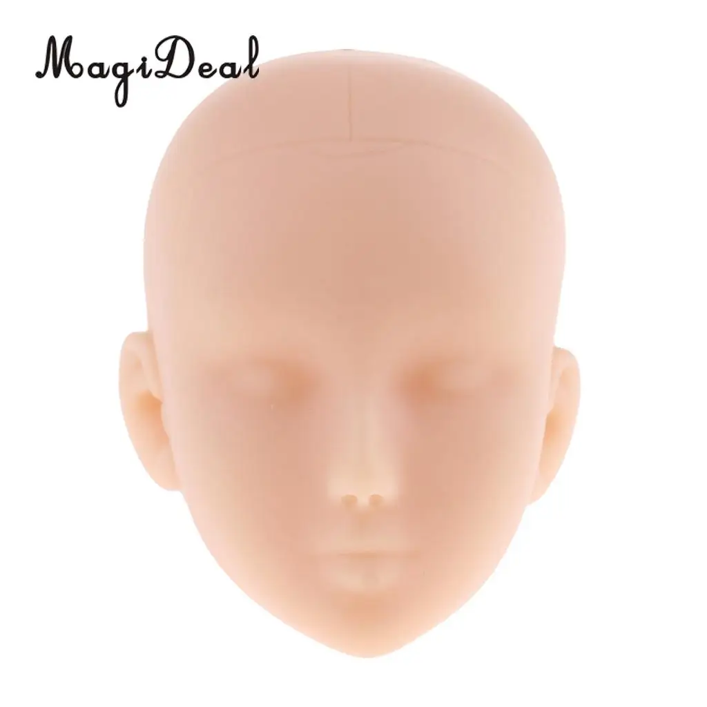 Natural Skin 1/6 Scale Doll Head Parts Repair Kits Practice Makeup Prop for Dolls Accessories Toys