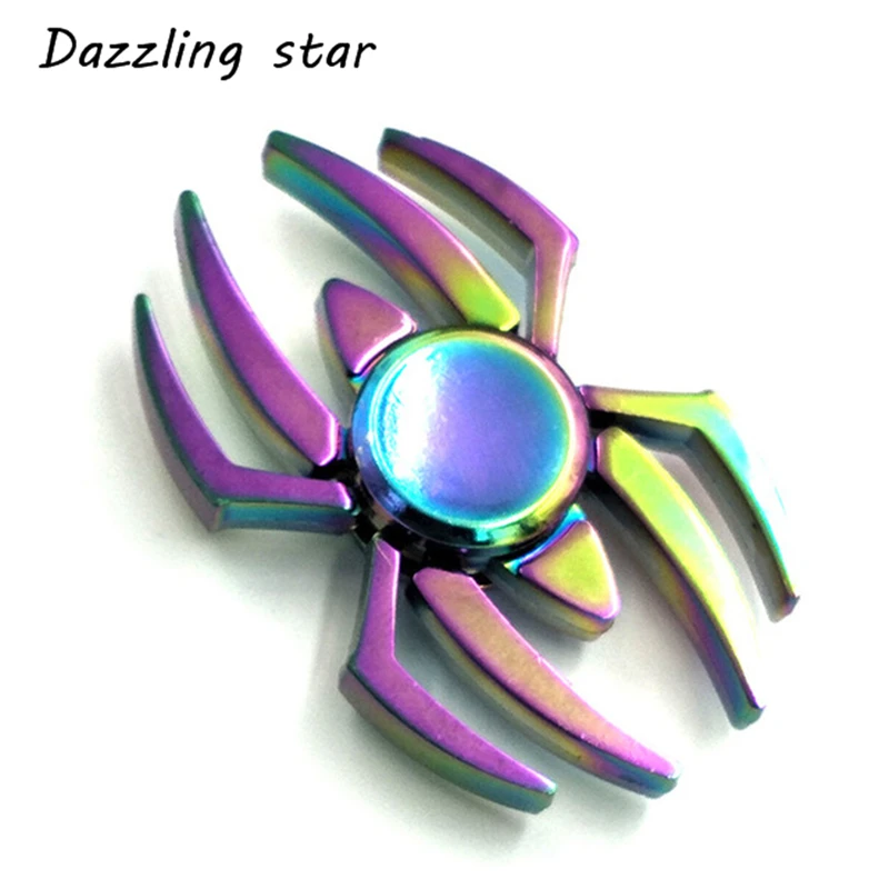 

Colorful Fidget Toy Finger Spinner Rotation Time Long For Autism and ADHD Kids/Adult Funny Anti Stress Toys R188