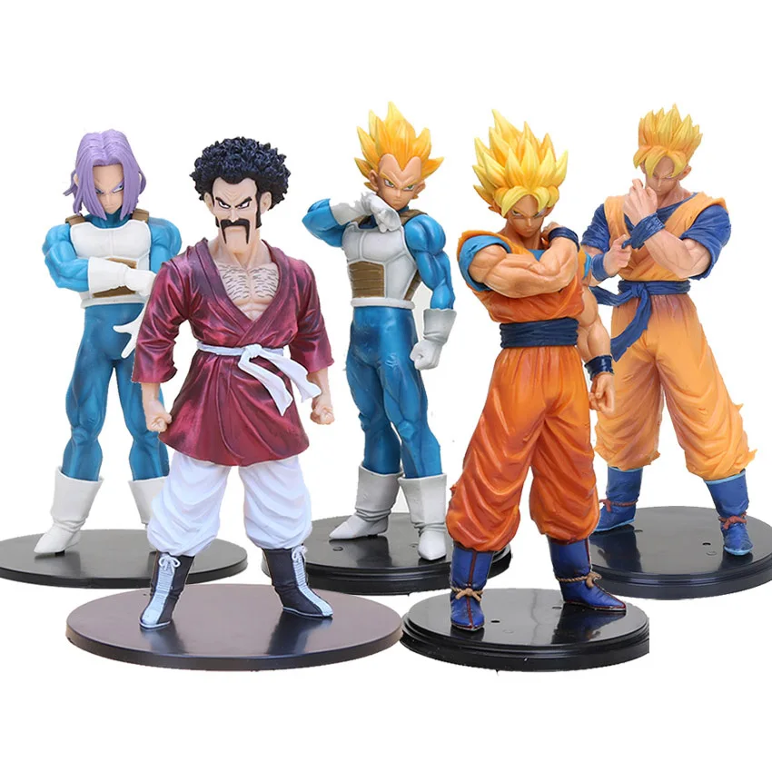 

18-20cm Dragon Ball Z Action Figure Resolution of Soldiers Super Saiyan Son Goku Gohan Vegeta Hercule Trunks ROS DBZ Figuras
