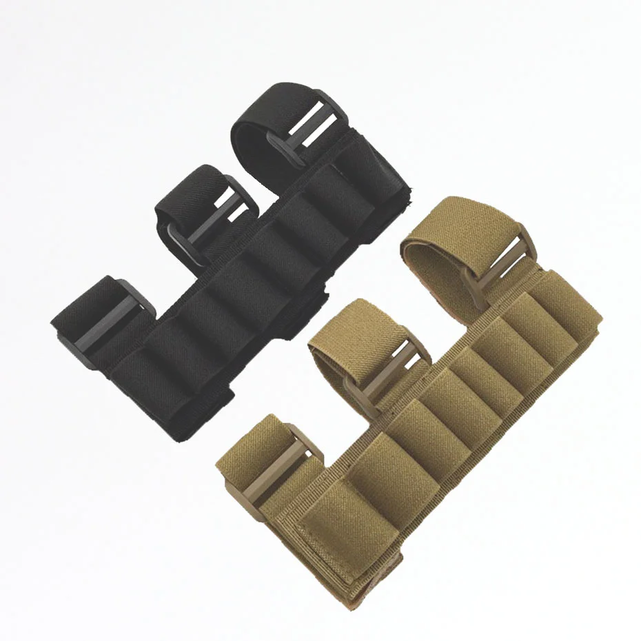 

Tactical Shot gun 8 Shells Folding Ammo Bag Hunting Rifle Bullet Cartridge Carrier Padded Holder Wallet Belt Bag