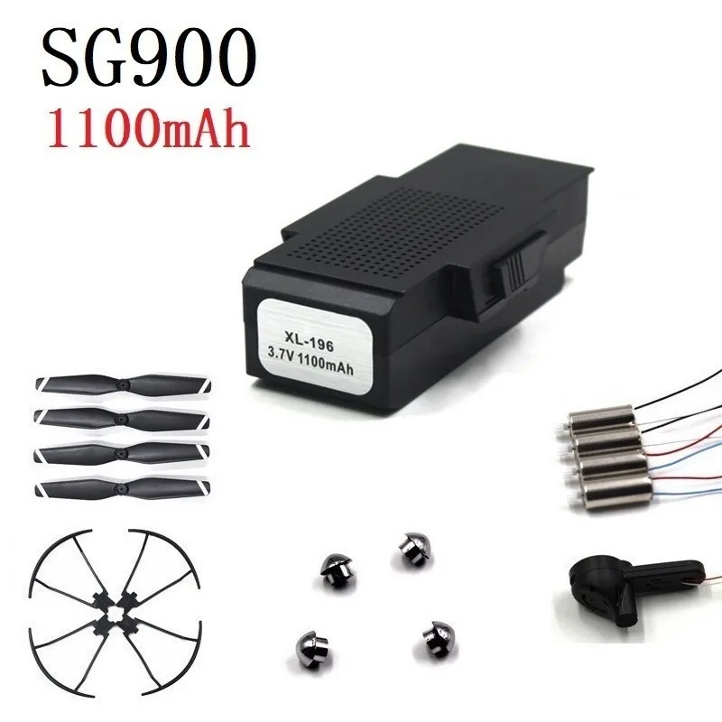 Оригинальная батарея для SG900 F196 X196 X192 3 7 V 1100mAh Lipo RC вертолет Дрон Квадрокоптер