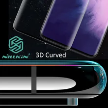 Nillkin 3D DS+ CP+ Max закаленное стекло для Oneplus 7 Pro Полное покрытие экрана изогнутый защитный олеофобный