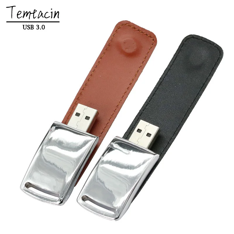 Дешевый Из искусственной кожи Cle USB 3,0 флэш карты флэш накопитель 64 ГБ 32 ГБ 16 ГБ 8 ГБ 4 ГБ USB flash Drive 3,0 Memory Stick диск на ключ флешки