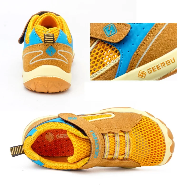 Sapatos para Meninas e Criança Formadores à Prova Sapatos de Couro Casuais do Esporte para Crianças Menino Tênis Dwaterproof Água Respirável Sapatos 14 tênis crianças formadores à prova dwaterproof água