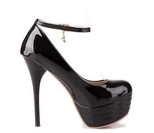BC Damenschuhe Stiletto Heels/Runde Kappe Pumpen/Heels Party & Abend/Kleid/Casual Schwarz/Blau/Rosa/Rot/Weiß