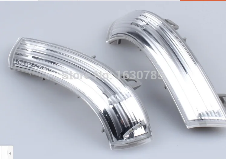 pair Left and Right Side Turn Signals mirror turn signal For VW Golf