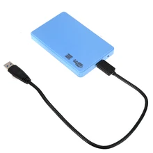 Sata к USB Высокоскоростной внешний HDD корпус 2," дюймовый USB 3,0 Корпус жесткого диска Caddy чехол с сумкой для переноски