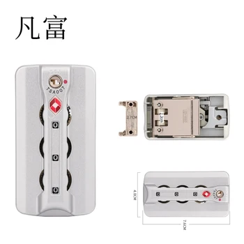 

Lock smith tools customs lock Anti-Theft Locks Zinc alloy material combinations Aluminum frame lock security protect ABS lock