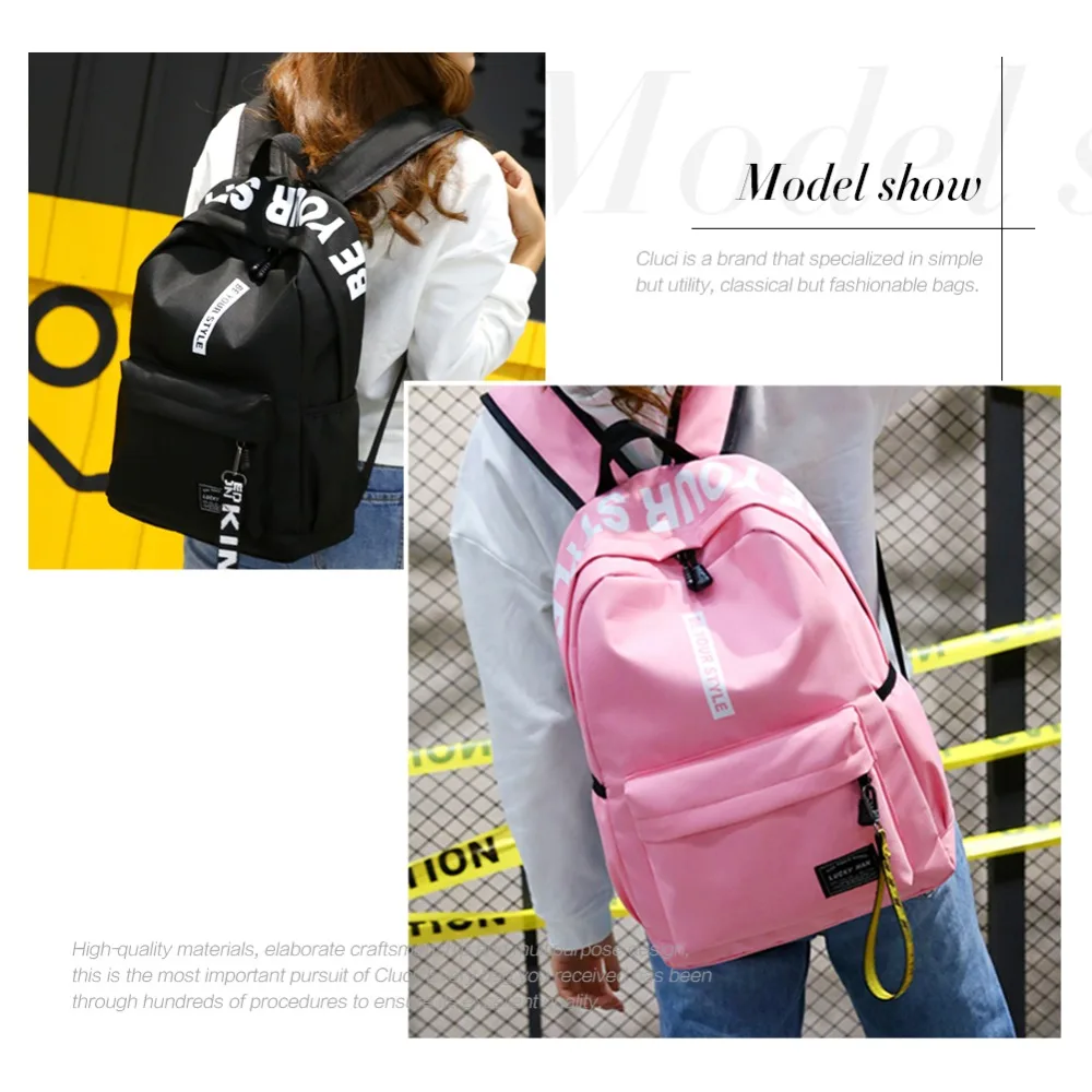 Модный элегантный дизайн с буквами панелями женский школьный рюкзак для девочек женская небольшая дорожная сумка рюкзаки для школьников, студентов