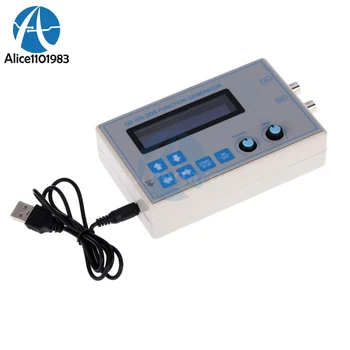 

1HZ-65534HZ Digital DDS Function Signal Generator Module DC 9V 1602 LCD Display Sine + Triangle + Square Wave + USB Cable